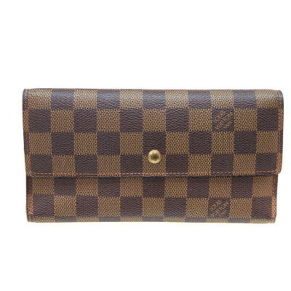 Louis Vuitton Portefeuille Wallet Damier Brown - Picture 1 of 6